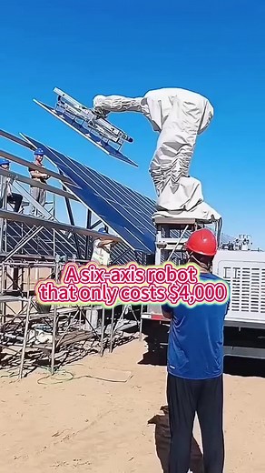 Six-axis robot with an arm span of 3.5meters and a load of 100kg #six-axis robot #welding robot #loading and unloading robot #polishing robot #spraying robot #handing palletizing robot