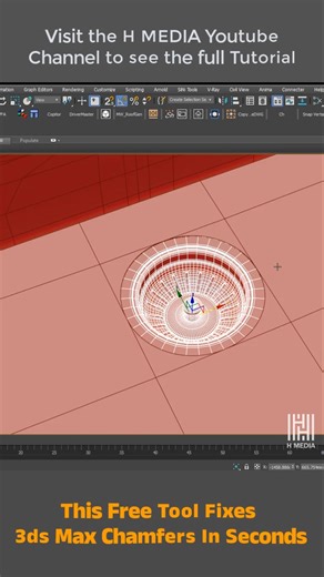 Are there any problems when chamfering inner corners in 3ds Max #3dsmax #3dmodeling