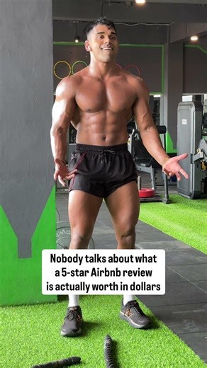 Nobody talks about what a 5-star Airbnb review is actually worth in dollars. #shorts