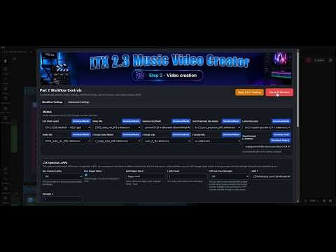 LTX2.3 Music Video Creator V5.1- ComfyUI - Full Walkthrough