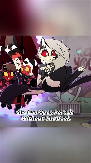 Why can Loona, a low-ranking hellhound, use high-level magic #fyp #animation #helluvaboss #cartoon