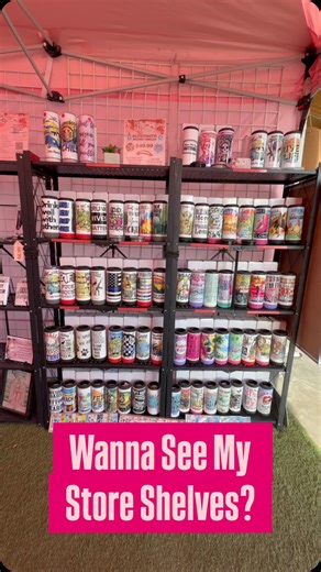 🩷WELCOME TO MY STORE🩷 #myshelves #mystore #popup #sublimation #carrieannscustomcreations #customorders #bulkdiscounts #customcups #sendmeyourartwork #sendmeyourphotos #bluetoothspeakers #bluetooth #waterproof #theyfloat #cancoolers #bluetoothspeakertumblers #koozies #waterbottles #specialevents #boothlife #vendorlife #catchmecookin #thebaker #bakersgonnabake #selfemployed #smallbusinessowner @carrieannduff @nolajeanduff | CarrieAnn’s Custom Creations
