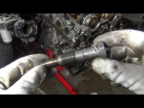 How to replace Tensioner timing chain BMW 3 series. E46 and E90. Years 1998 to 2015