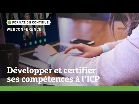 Les RDV de la formation continue | Développer et certifier ses compétences à l'ICP