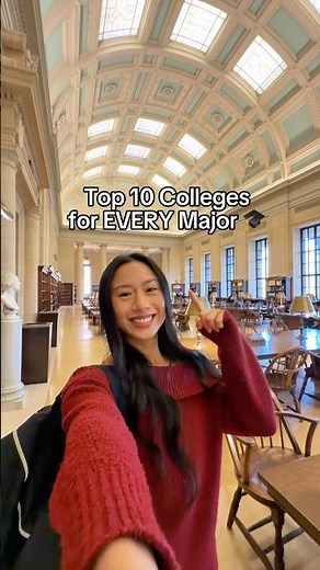 Top 10 Colleges for EVERY Major 🎓