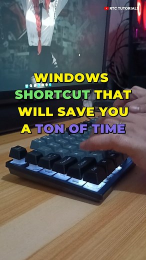 Windows Shortcut that will save you a ton of time #pctips #pctricks #RTctutorials #shortcut