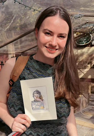 Draw Strangers Challenge: Watercolor Art