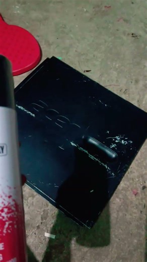 Computer Case Paint with Matt Black Spray Paint