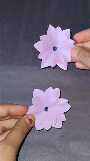 Handmade Paper Flower Craft | Simple & Beautiful DIY Decoration