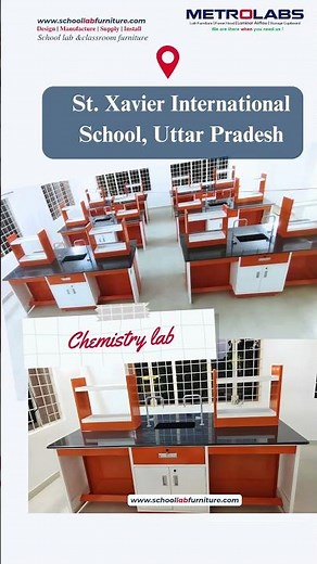 Metrolabs Installed Complete Lab Setup | St. Xavier International School, Uttar Pradesh.