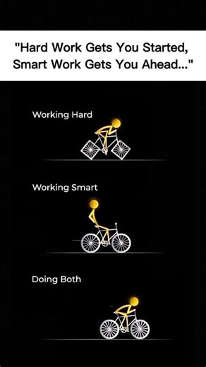 Hard Work vs Smart Work | Choose the Correct Path #hardwork #smartwork #stayfocused #selfimprovement