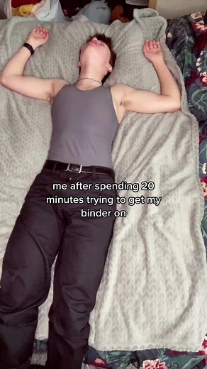 Struggles of Putting on a Binder: A Trans Man's Journey