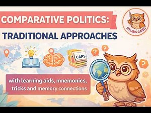 COMPARATIVE POLITICS : TRADITIONAL APPROACHES | with learning aids, mnemonics, & memory tricks