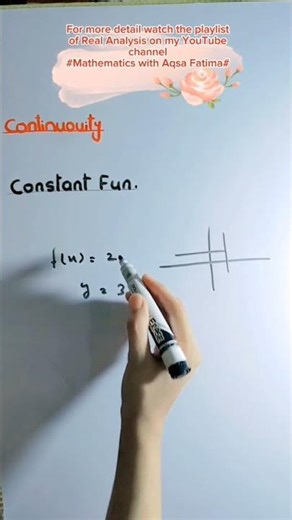 Continuity and discontinuity #shorts #maths #tricks #youtubeshorts #bs #bsc #ms #msc #PhD #afmathe