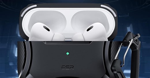 ESR's MagSafe AirPods Pro 2 cases with magnetic lid lock start from $13.50 today