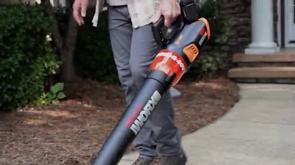 WORX Cordless Leaf Blower, Electric Blower for Lawn Care wth Brushless Motor, Batteries & Charger Not Included, WG584.9