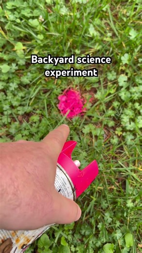 Backyard science experiment #viral #science