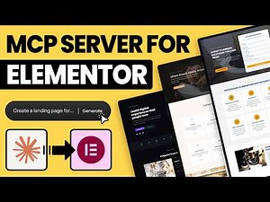 Create Elementor Landing Pages FAST with Claude and MCP Server
