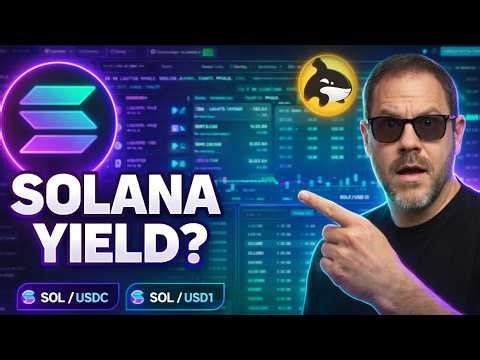 How I Earn Yield on Solana Using Orca (SOL/USDC & SOL/USD1)