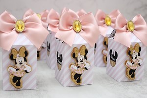 Minnie Mouse Favor Box, Minnie Mouse Favor Bags, Minnie Mouse Party Decorations, Minnie Mouse Party Supply, Minnie Mouse Party Favor - Etsy