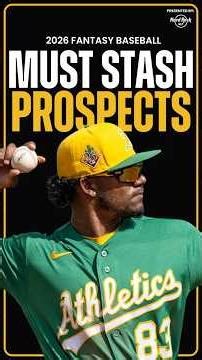Two Prospects You Should Stash NOW! (4.29) | Fantasy Baseball! #shorts