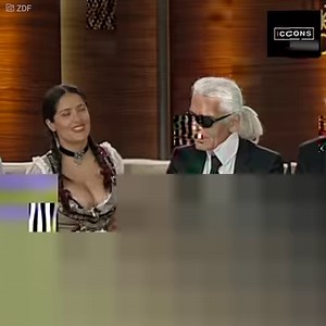 Salma felt awkward on the German show. She didn’t feel comfortable in the tight clothes she was forced to wear. Although she wore the traditional German dress, she didn’t hesitate to bring up the reason behind her unusual appearance. | Icons