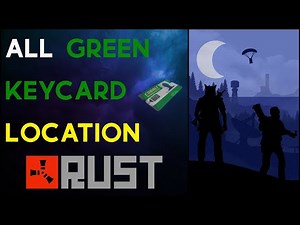 All Green Keycard Locations in Rust!