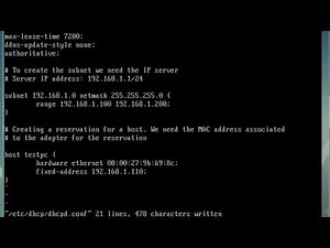 How to configure a fixed ip address using DHCP in Linux