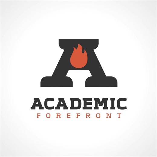 Very Simple Logo Design Process. ACADEMIC FOREFRONT Logo Design | RGB Designs