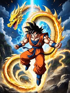 From paper to skin dragon Ball z❤️ More practice..💪👇✅️❤️🔥 | Cover-up Tattoo Meanings and Ideas