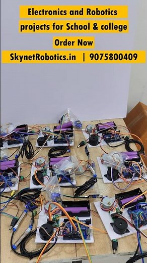 electronics and robotics project for school and college #arduinoproject #science