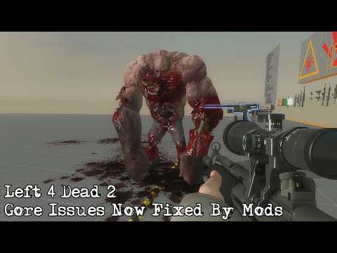 Left 4 Dead 2 - Gore Issues Now Fixed By Mods