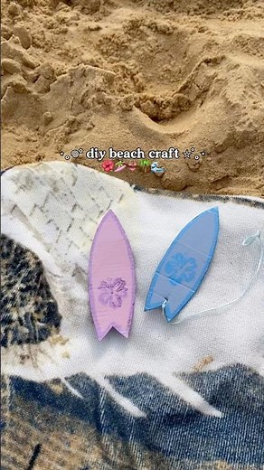 🏄🏻‍♀️🌺 Finger SURFboards 🥹🌴 DIY Summer Idea 🪸 Cardboard Craft Tutorial #diy #surf #craft