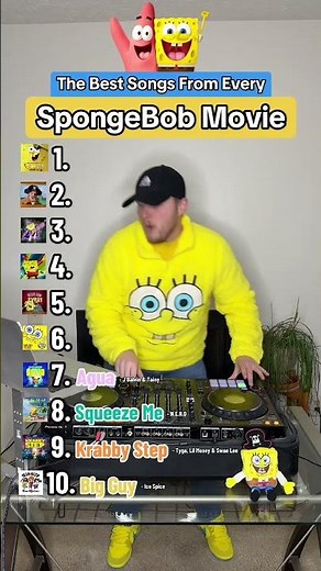 The Best Songs from every SpongeBob Movie