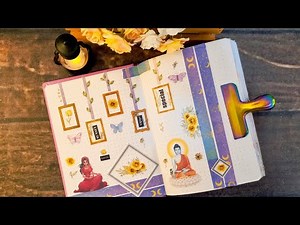 ASMR | Creative journaling ideas with me | Relaxing scrapbook sounds ✨