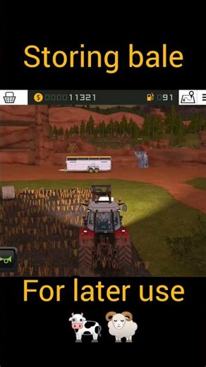 Farming Simulator 18: How to Store Bales Properly #fs18 #farmingsimulator #shorts #viral