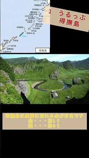 千島列島の島解説 1得撫島
