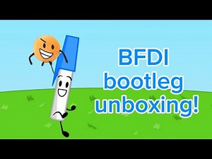 BFDI bootleg plushie unboxing