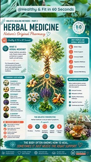 🌿 HOLISTIC HEALING Series – PART 2 🌿- Herbal Medicine
