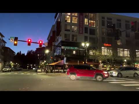 Night drive through Bothell | Washington State Drives