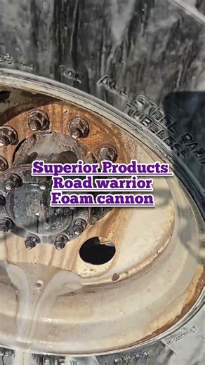 dump truck detail job. road warrior works great in the foam cannon