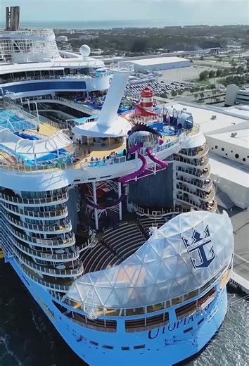 What it’s like boarding Utopia of the Seas