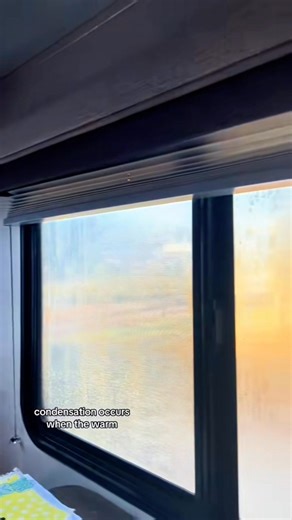 If you're still camping this fall, you must be prepared to manage condensation in your RV! ✅ Open vents and fans ✅ Allow air to circulate ✅ Use dehumidifiers #rvtips #rving #rvcamping #rvlife #rvtipsandtricks | Travels with Ted Blog
