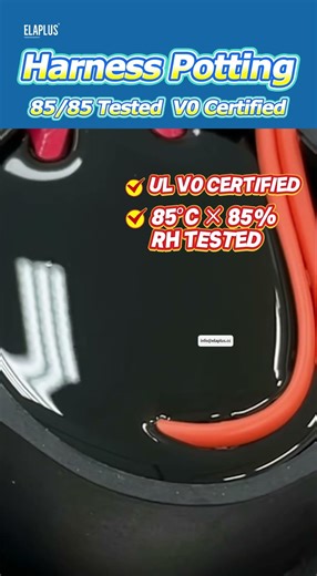 Wire harness reinforcement & potting solution.