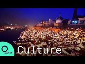 Diwali: India's Ayodhya Lights Record 900,000 Oil Lamps For Festival