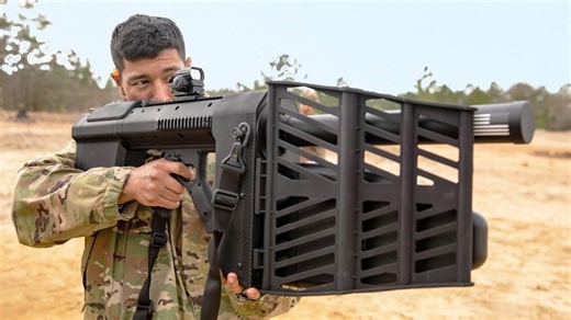 Testing the US’s Latest Anti-Drone Rifle Weapon