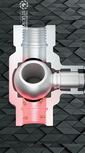 Ball Valve's application and usage explained across different industries through 3d animation.