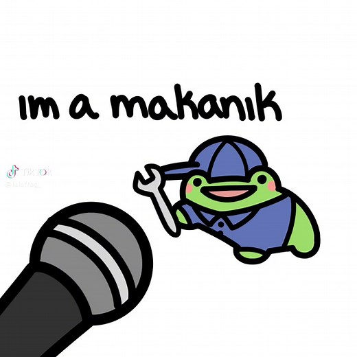 Frog Animation Meme - Gender & Mechanic🐸👩‍🔧