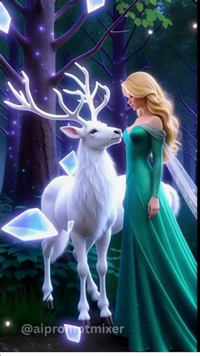 The Crystal Forest Princess - Surreal AI videos