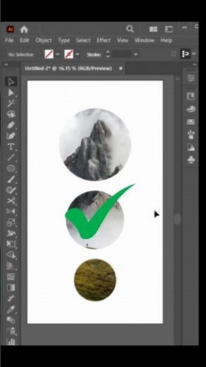 Clipping Mask in Adobe Illustrator #illustratortips #graphicdesign